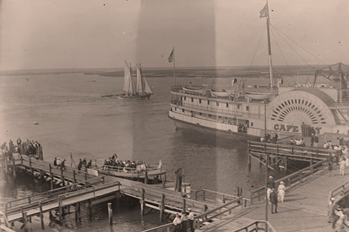 Time Capsule: The Steam Paddle Ship, early 1900s